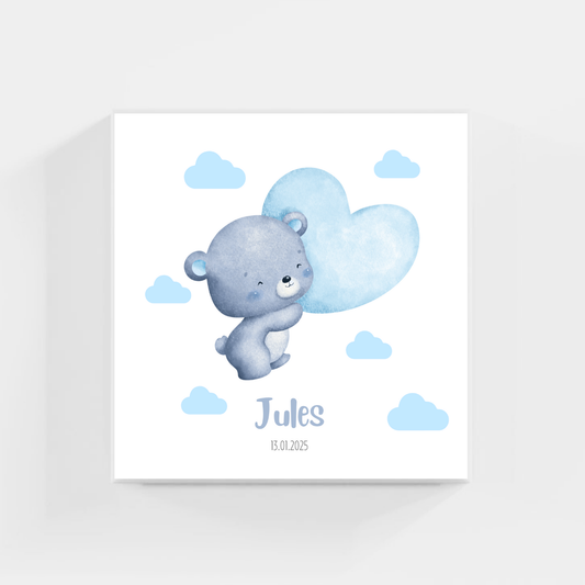 NUAGE BLEU - Naissance