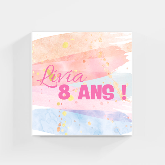 PASTEL - Anniversaire